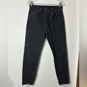 Levi’s Black Straight  Leg Jeans